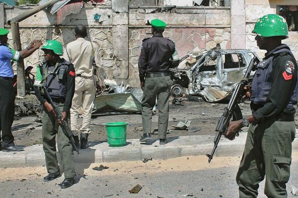African Union Mission in Somalia troops patrol in Mogadishu on December 3, 2014. Amisom began as a peace-keeping force. PHOTO | AFP